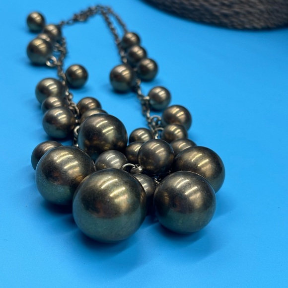 Four Vintage Brass Necklaces. One Lot Sale. Bulk Purchase. - Picture 6 of 9